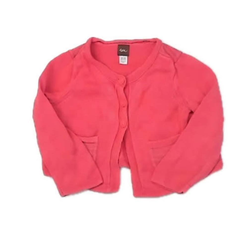 Tea Collection Girls Pink Cardigan size: 18-24 Months